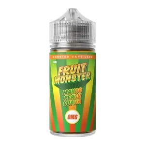Mango Peach Guava Fruit Monster Nicotine Free 100ml