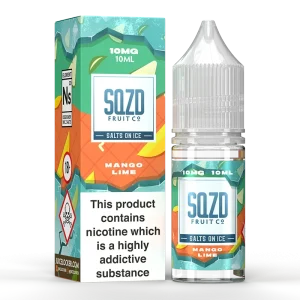 SQZD On Ice Mango Lime 10ml Nic Salt