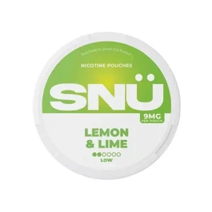SNU Lemon & Lime Nicotine Pouches
