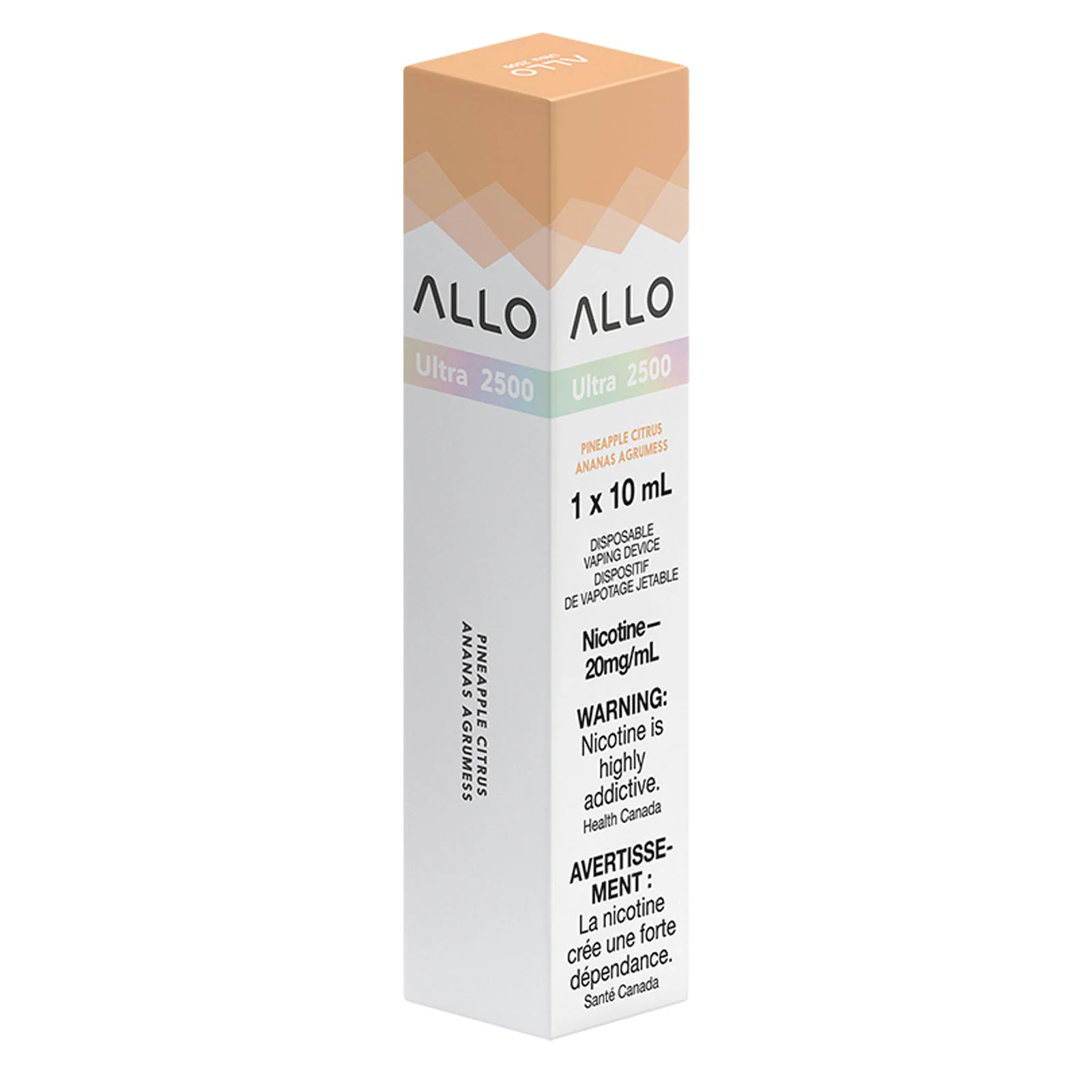 Pineapple Citrus ALLO 2500 – Disposable Vape - Image 2