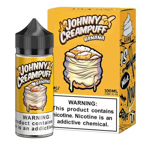 Buy Johnny Creampuff Banana 100ml Vape Juice Online