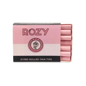 Rozy Pink Tips Prerolled 7MM Tips (Pack of 1)
