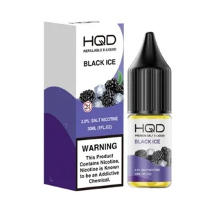 HQD Salt Black Ice 30mL E-Juice