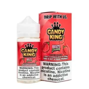Strawberry Belts E-Liquid 100ml by Candy King E-Juice