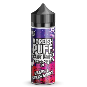 Moreish Puff Candy Drops Grape & Strawberry 100ml Shortfill