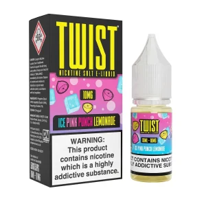 Twist E-Liquid Ice Pink Punch Lemonade 10ml Nic Salt