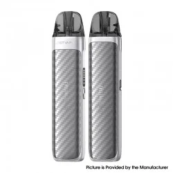 [Ships from Bonded Warehouse] Authentic Lost Vape Thelema Aura S Pod System Kit - Carbon Silver, VW5~40W, 1600mAh, 3ml, 0.6ohm