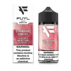 FUYL By Dinner Lady Strawberry Pina Ice 100ml E-Juice