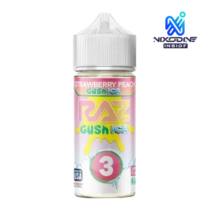 Strawberry Peach Gush RAZ X POD JUICE Nixodine 100ml