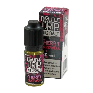 Double Drip Cherry Bakewell 10ml Nic Salt