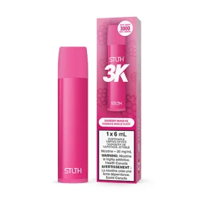 Raspberry Mango Ice STLTH 3K – Disposable Vape