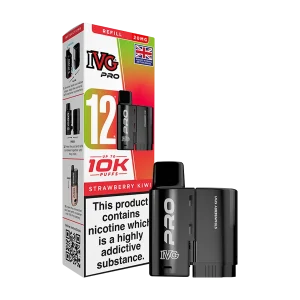 Strawberry Kiwi IVG Pro 12 Refill Pack