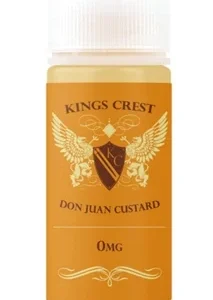 Don Juan Custard 120mL E-Juice by King's Crest