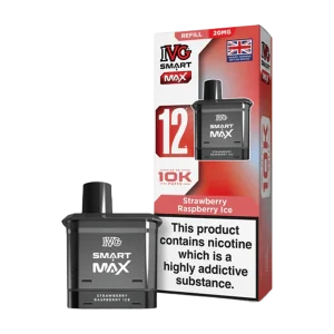Strawberry Raspberry Ice IVG Smart Max Refill Pack