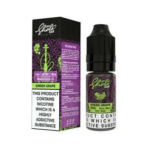 Nasty Shisha Green Grape Shisha 10ml Nic Salt