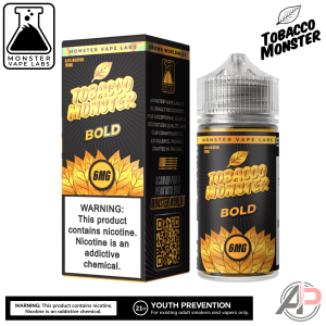 Bold Tobacco E-Liquid By Tobacco Monster Vape Labs 100mL