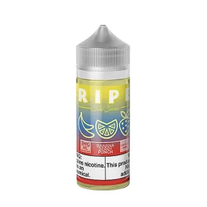 Banana Berry Punch by Vape 100 Ripe Gold Series Collection 100ml - Ejuice Store