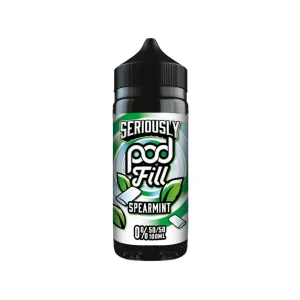 Doozy Seriously Pod Fill Spearmint 100ml Shortfill