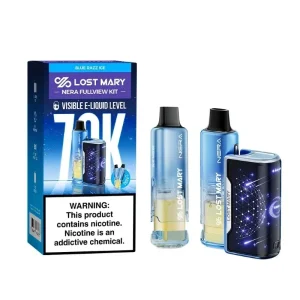 Lost Mary Nera Fullview 70K Disposable Vape Dual Pod 24mL Rechargeable