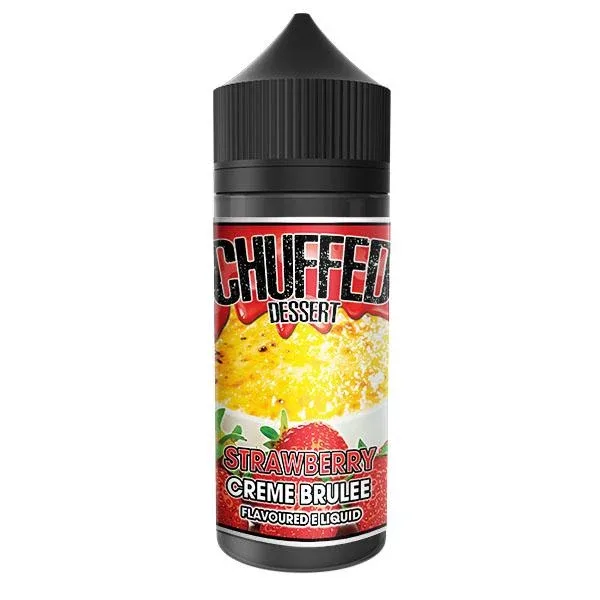 Chuffed Dessert Strawberry Creme Brulee 100ml Shortfill