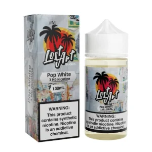 Buy Lost Art Slotter Pop White 100ml Vape Juice Online