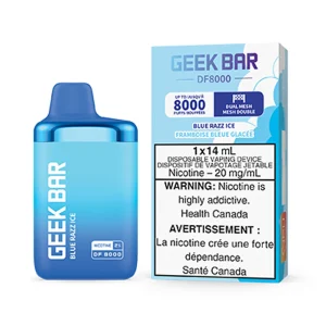 Blue Razz Ice Geek Bar DF8000 – Disposable Vape