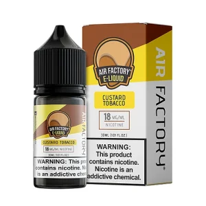 Custard Tobacco by Air Factory Salts 30ml - Ejuice Store