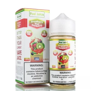 Strawberry Kiwi Pomberry by Pod Juice - 100ml