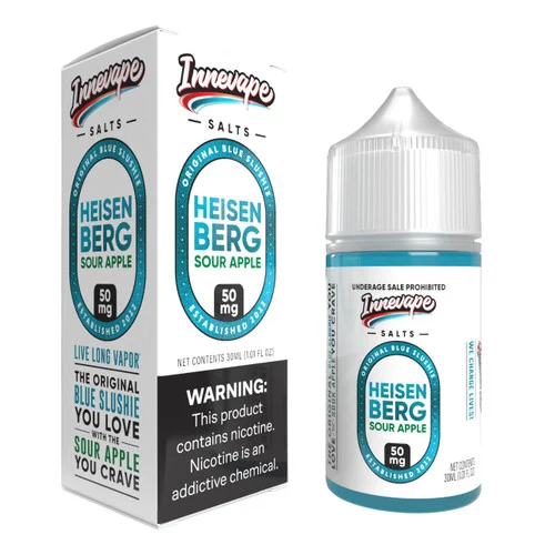 Innevape Heisenberg Sour Apple Salts 30ml E-Juice - Image 2