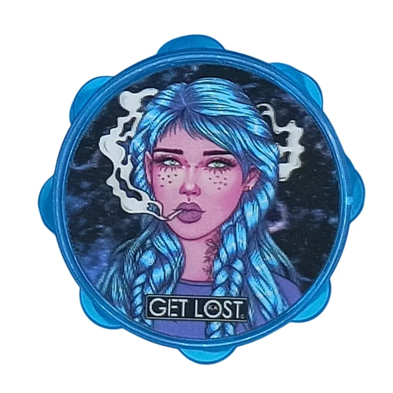 Get Lost Plastic 3D Galaxy Grinder 67MM - 1COUNT