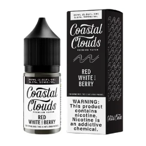 Red White and Berry by Coastal Clouds Salt Nic 30ml - Ejuice Store