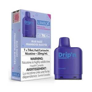 Blue Razz Level X Pod – Drip’n by Envi