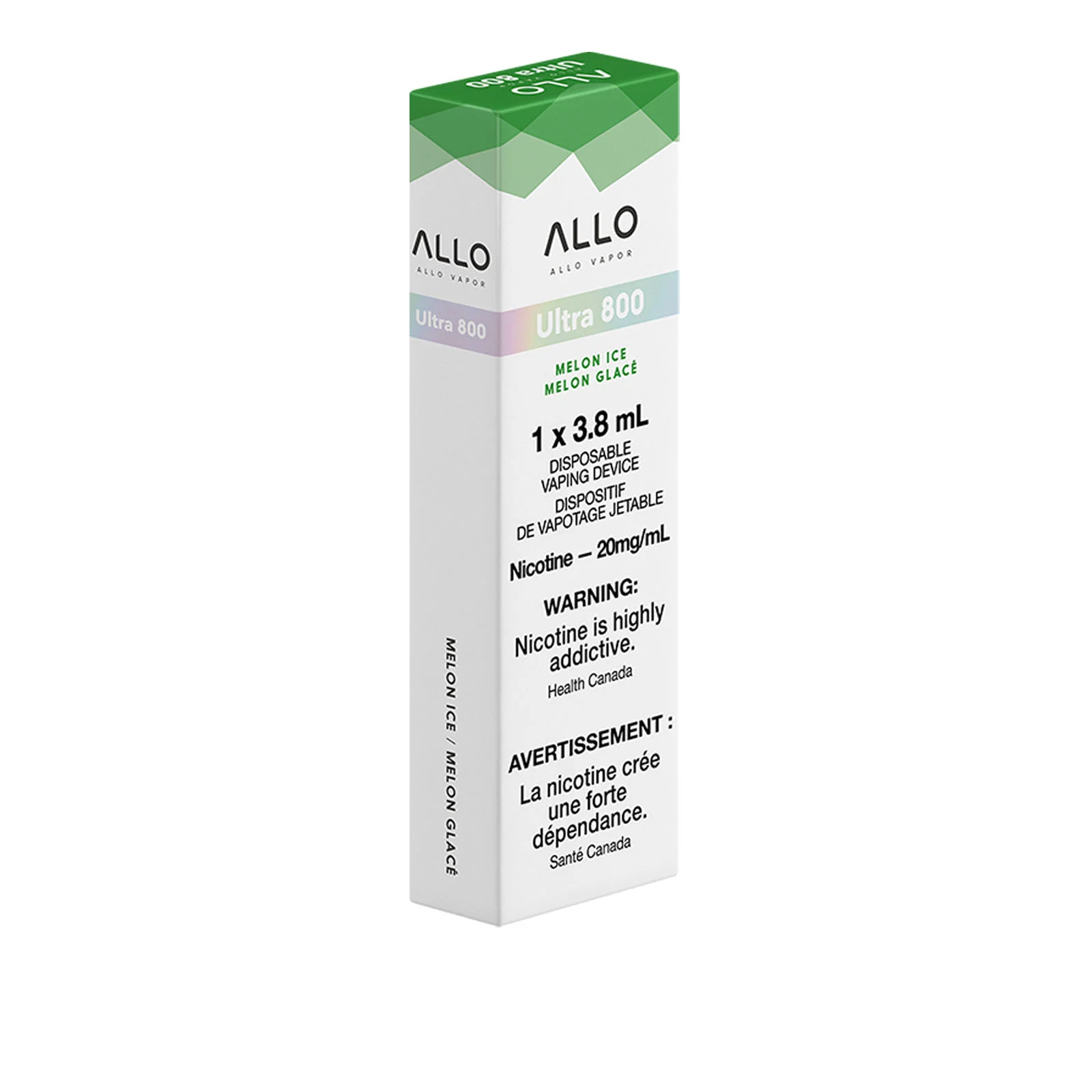 Melon Ice ALLO Ultra 800 – Disposable Vape - Image 2