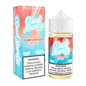 Pomegranate Berry Iced by Cloud Nurdz 100ml - Ejuice Store