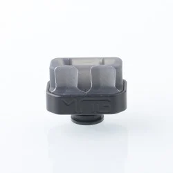 Kontrl Mag Style 510 Drip Tip - Black + Black, Aluminum + Resin