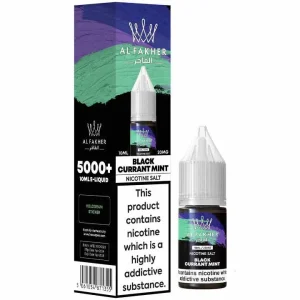 Al Fakher Black Currant Mint 10ml Nic Salt