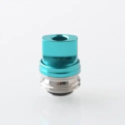 Monarchy Ultra Whistle Style Drip Tip for BB / Billet / Boro AIO Box Mod - Green, Stainless Steel + Aluminum