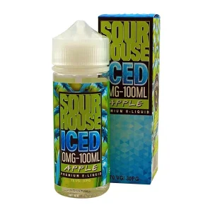 Sour House Sour Apple Iced 100ml Shortfill
