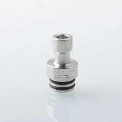 VWM Style 510 Drip Tip for RDA / RTA / RDTA Atomizer - Silver, Stainless Steel