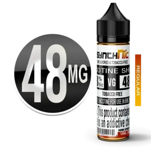SynthNic NicShot Nicotine Additive 15ml-ATC-Regular Nic - 48mg (for 60ml bottles only)