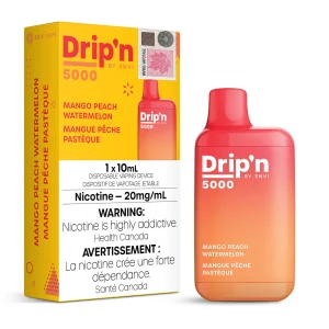 Mango Peach Watermelon Drip’n Envi – Disposable Vape