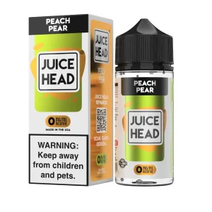 Juice Head Peach Pear 100ml E-Juice