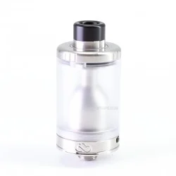 SXK CloudOneX Cloud One X Style RTA Rebuildable Tank Atomizer - Silver, 3.3ml, Air Pin 0.8, 1.2, 1.5, 2.0, 2.5, 2.8mm, 22mm Dia