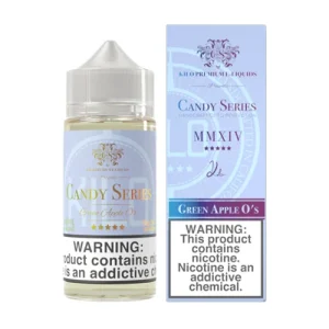 Green Apple O's by Kilo Candy Series 100ml - Ejuice Store