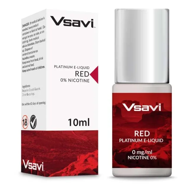 Vsavi Platinum Red Tobacco E-Liquid