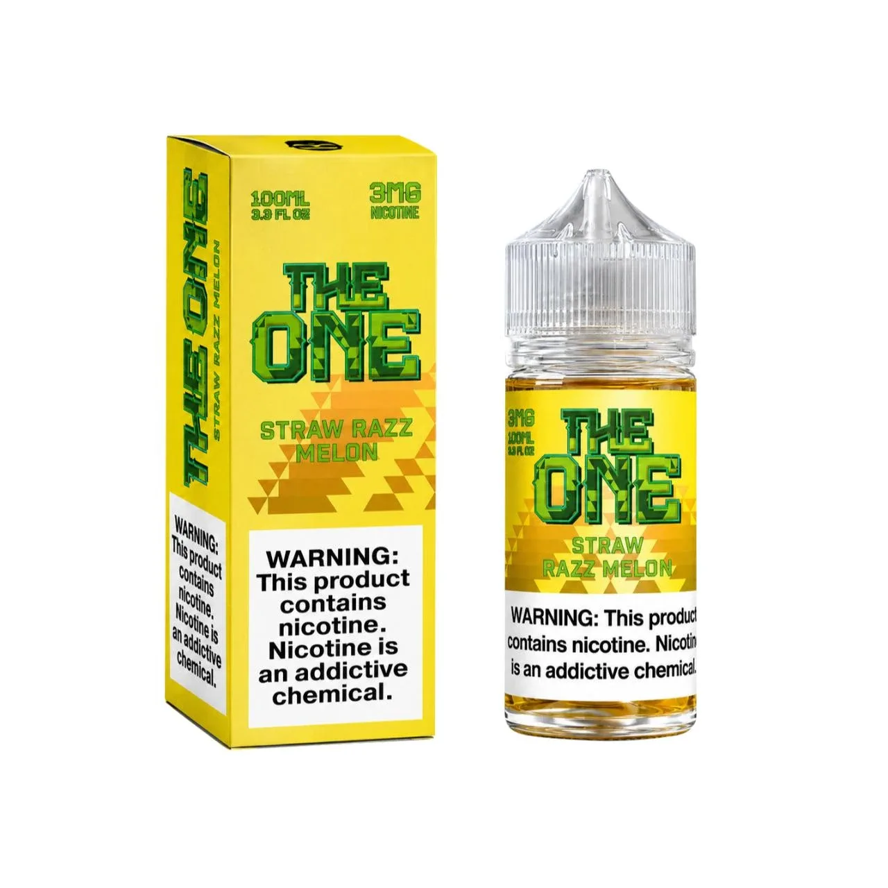 The One Straw Razz Melon 100ml E-Juice