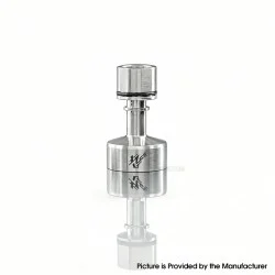 Rekavape Replacement Nano Round Chamber for Rekavape VAPE SYSTEM BY-KA V.11 V11 Style Nano RTA Atomizer 3.5ml - Silver