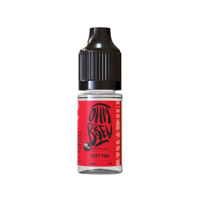 Ohm Brew Balanced Blends Fizzy Cola 10ml Nic Salt E-liquid