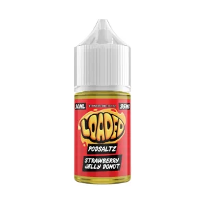 Loaded Strawberry Jelly Donut Salt 30ml E-Juice