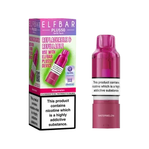Watermelon ElfBar Plus 50 Refill Pack